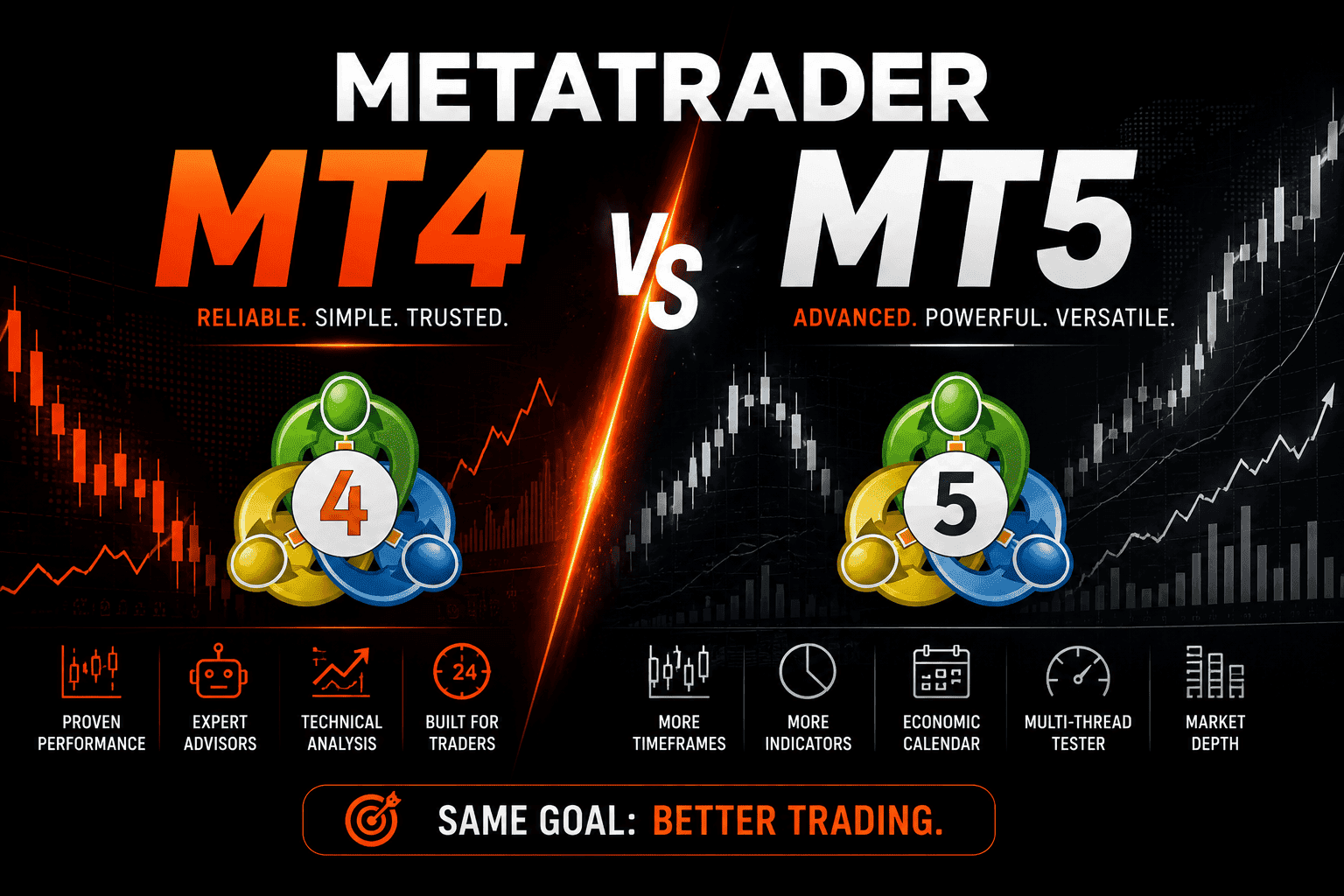 MetaTrader 4 vs MetaTrader 5: Which One Should You Use?
