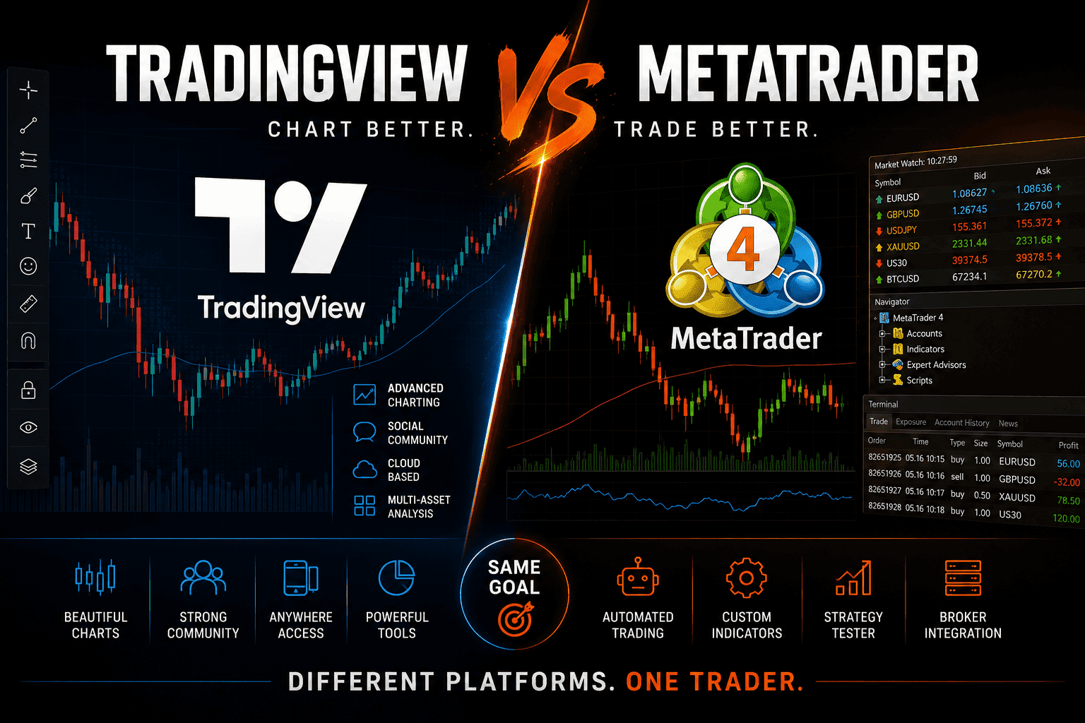 TradingView vs MetaTrader: Which Platform Is Right for You?